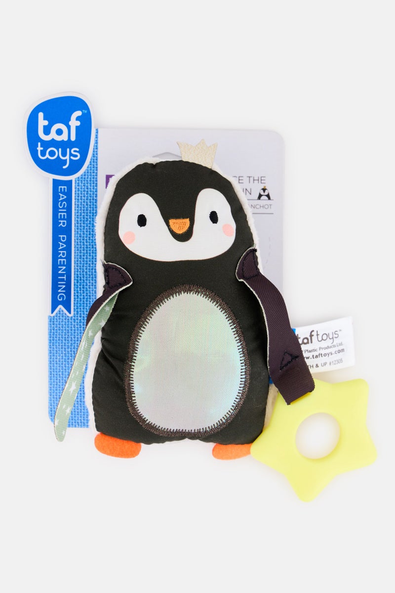 Taf Toys Prince The Penguin Plush Toy With Chew Teether - Image 1